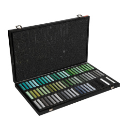 Soft Pastels Wood Box 204-sett i gruppen Kunstnermateriell / Kunstnerfarge / Pastell / Tørrpastell hos Pen Store (133646)