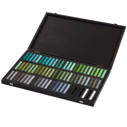 Soft Pastels Wood Box 204-sett i gruppen Kunstnermateriell / Kunstnerfarge / Pastell / Tørrpastell hos Pen Store (133646)