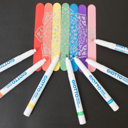 Decor Materials Paint Markers 12-pakk i gruppen Kids / Barnepenner / 5 år+ hos Pen Store (133760)