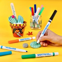 Decor Materials Paint Markers 12-pakk i gruppen Kids / Barnepenner / 5 år+ hos Pen Store (133760)