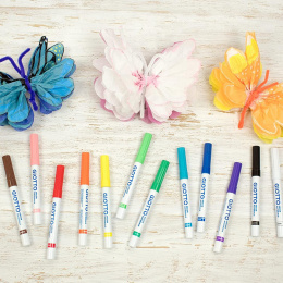 Decor Materials Paint Markers 12-pakk i gruppen Kids / Barnepenner / 5 år+ hos Pen Store (133760)