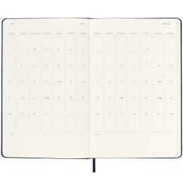 12M Daily Kalender 2025 Hardcover Large Black i gruppen  Papir & Blokk / Kalendere / 12 md kalendere hos Pen Store (133761)