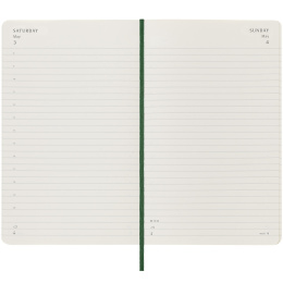 12M Daily Kalender 2025 Hardcover Large Myrtle Green i gruppen  Papir & Blokk / Kalendere / 12 md kalendere hos Pen Store (133763)