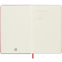 12M Daily Kalender 2025 Hardcover Large Red i gruppen  Papir & Blokk / Kalendere / 12 md kalendere hos Pen Store (133764)