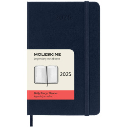 12M Daily Kalender 2025 Hardcover Pocket Sapphire Blue i gruppen  Papir & Blokk / Kalendere / 12 md kalendere hos Pen Store (133775)