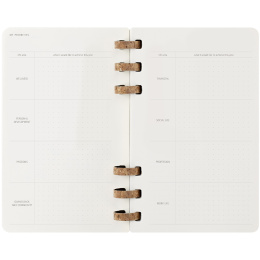 12M Spiral Planner 2025 Large Black i gruppen  Papir & Blokk / Kalendere / 12 md kalendere hos Pen Store (133784)