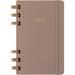 12M Spiral Planner 2025 Large Almond i gruppen  Papir & Blokk / Kalendere / 12 md kalendere hos Pen Store (133786)