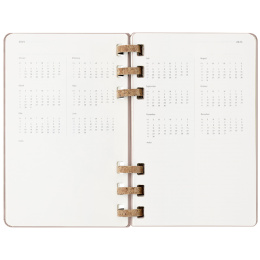 12M Spiral Planner 2025 XL Almond i gruppen  Papir & Blokk / Kalendere / 12 md kalendere hos Pen Store (133786)