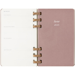 12M Spiral Planner 2025 XL Almond i gruppen  Papir & Blokk / Kalendere / 12 md kalendere hos Pen Store (133786)