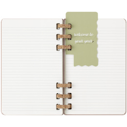 12M Spiral Planner 2025 Large Almond i gruppen  Papir & Blokk / Kalendere / 12 md kalendere hos Pen Store (133786)