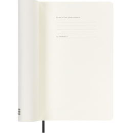 12M Weekly Planner Horizontal 2025 Hardcover Large Black i gruppen  Papir & Blokk / Kalendere / 12 md kalendere hos Pen Store (133788)