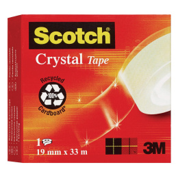 Scotch Crystal tape refill 19mm x 33m i gruppen Hobby & Kreativitet / Hobbytilbehør / Teip hos Pen Store (133821)