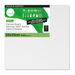 Maleplate Bomull 20x20 cm i gruppen Kunstnermateriell / Studio / Lerretspaneler hos Pen Store (133833)