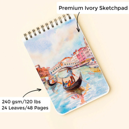 Sketchpad A6 240g i gruppen  Papir & Blokk / Artistblokk / Akvarellpapir hos Pen Store (133842)