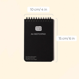 Sketchpad A6 240g i gruppen  Papir & Blokk / Artistblokk / Akvarellpapir hos Pen Store (133842)