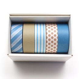 Washi-tejp Gift Box Grayish i gruppen Hobby & Kreativitet / Hobbytilbehør / Washi Tape hos Pen Store (134053)