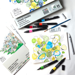 Mixed Media Illustration 11-sett i gruppen Penner / Kunstnerpenner / Illustrasjonmarkers hos Pen Store (134065)