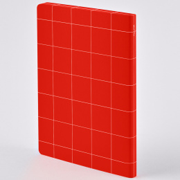 Notebook Break The Grid L Light - Red i gruppen  Papir & Blokk / Skrive og ta notater / Notatbøker hos Pen Store (134351)