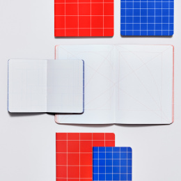 Notebook Break The Grid S - Blue i gruppen  Papir & Blokk / Skrive og ta notater / Notatbøker hos Pen Store (134352)