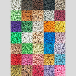 BioBeads Rørperler Midi 1000 stk i gruppen Kids / Kul og læring / Rørperler og perleplater / Rørperler Midi hos Pen Store (134362_r)