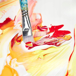 Akrylsett 24 farger (59 ml) + 12 pensler i gruppen Kunstnermateriell / Kunstnerfarge / Akrylmaling hos Pen Store (134423)