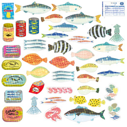 Hako Stickers Hunter Seafood i gruppen Hobby & Kreativitet / Skape / Stickers hos Pen Store (134445)