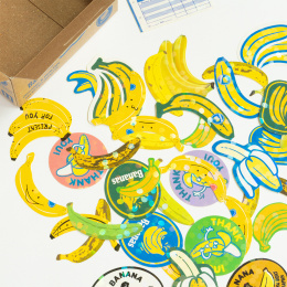 Hako Stickers Bananas i gruppen Hobby & Kreativitet / Skape / Stickers hos Pen Store (134459)