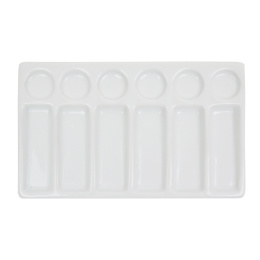 Artists porselenspalett rektangulær 12x20 cm i gruppen Kunstnermateriell / Studio / Paletter hos Pen Store (134469)