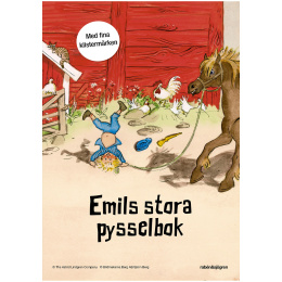 Emils store aktivitetsbok i gruppen Kids / Kul og læring / Fargeleggings- og håndverksbøker / Hobbybøker hos Pen Store (134482)