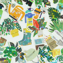 Hako Stickers Green Market i gruppen Hobby & Kreativitet / Skape / Stickers hos Pen Store (134533)