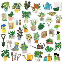 Hako Stickers Green Market i gruppen Hobby & Kreativitet / Skape / Stickers hos Pen Store (134533)