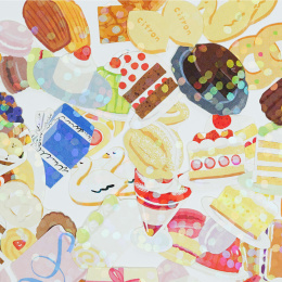 Hako Stickers Patisserie i gruppen Hobby & Kreativitet / Skape / Stickers hos Pen Store (134535)