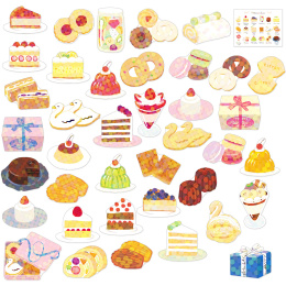 Hako Stickers Patisserie i gruppen Hobby & Kreativitet / Skape / Stickers hos Pen Store (134535)