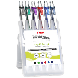 EnerGel BL77 Rollerball 07 6-set  i gruppen Penner / Skrive / Blekkpenner hos Pen Store (134573)