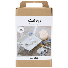 DIY Kintsugi Reparasjonssett Porselensfat i gruppen Hobby & Kreativitet / Teknikker / Kintsugi hos Pen Store (134607)