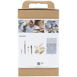 DIY Découpage-kit Østersskall i gruppen Hobby & Kreativitet / Teknikker / Decoupage hos Pen Store (134608)