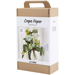 DIY-kit Maxi Blomsterbukett av kreppapir i gruppen Hobby & Kreativitet / Skape / Håndverk og DIY hos Pen Store (134721)