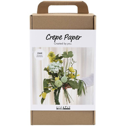 DIY-kit Maxi Blomsterbukett av kreppapir i gruppen Hobby & Kreativitet / Skape / Håndverk og DIY hos Pen Store (134721)