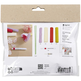 DIY-kit Papirblomster av kreppapir Set 2 i gruppen Hobby & Kreativitet / Skape / Håndverk og DIY hos Pen Store (134723)