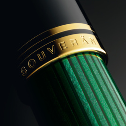 Souverän M800 Fyllepenn Black/Green i gruppen Penner / Fine Writing / Fyllepenner hos Pen Store (134754_r)