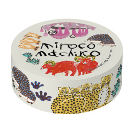 Washi-tape Miroco Machiko Animal Family i gruppen Hobby & Kreativitet / Hobbytilbehør / Washi Tape hos Pen Store (134801)