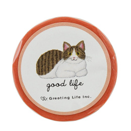 Washi-tape Yusuke Yonezu Cats i gruppen Hobby & Kreativitet / Hobbytilbehør / Washi Tape hos Pen Store (134803)