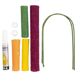 DIY kit Papirblomster Valmuer i gruppen Hobby & Kreativitet / Skape / Håndverk og DIY hos Pen Store (134833)