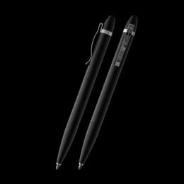 Vortex Black Satin i gruppen Penner / Fine Writing / Kulepenner hos Pen Store (134862)