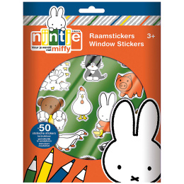 Miffy vindusklistremerker (3 år+) i gruppen Kids / Kul og læring / Klistremerker hos Pen Store (134921)