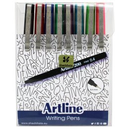 Fineliner 200 0.4 mm 8-pakning i gruppen Penner / Skrive / Fineliners hos Pen Store (134991)