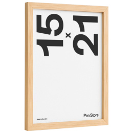 Treramme Eik 15x21 cm i gruppen Hobby & Kreativitet / Organisere / Rammer / Eikerammer hos Pen Store (135055)