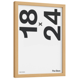 Treramme Eik 18x24 cm i gruppen Hobby & Kreativitet / Organisere / Rammer / Eikerammer hos Pen Store (135056)