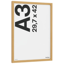 Treramme Eik 29,7x42 cm A3 i gruppen Hobby & Kreativitet / Organisere / Rammer / Eikerammer hos Pen Store (135061)