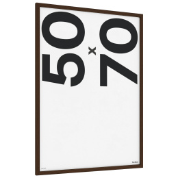 Treramme Valnøttfarge 50x70 cm i gruppen Hobby & Kreativitet / Organisere / Rammer / Rammer i valnøttfarge hos Pen Store (135076)
